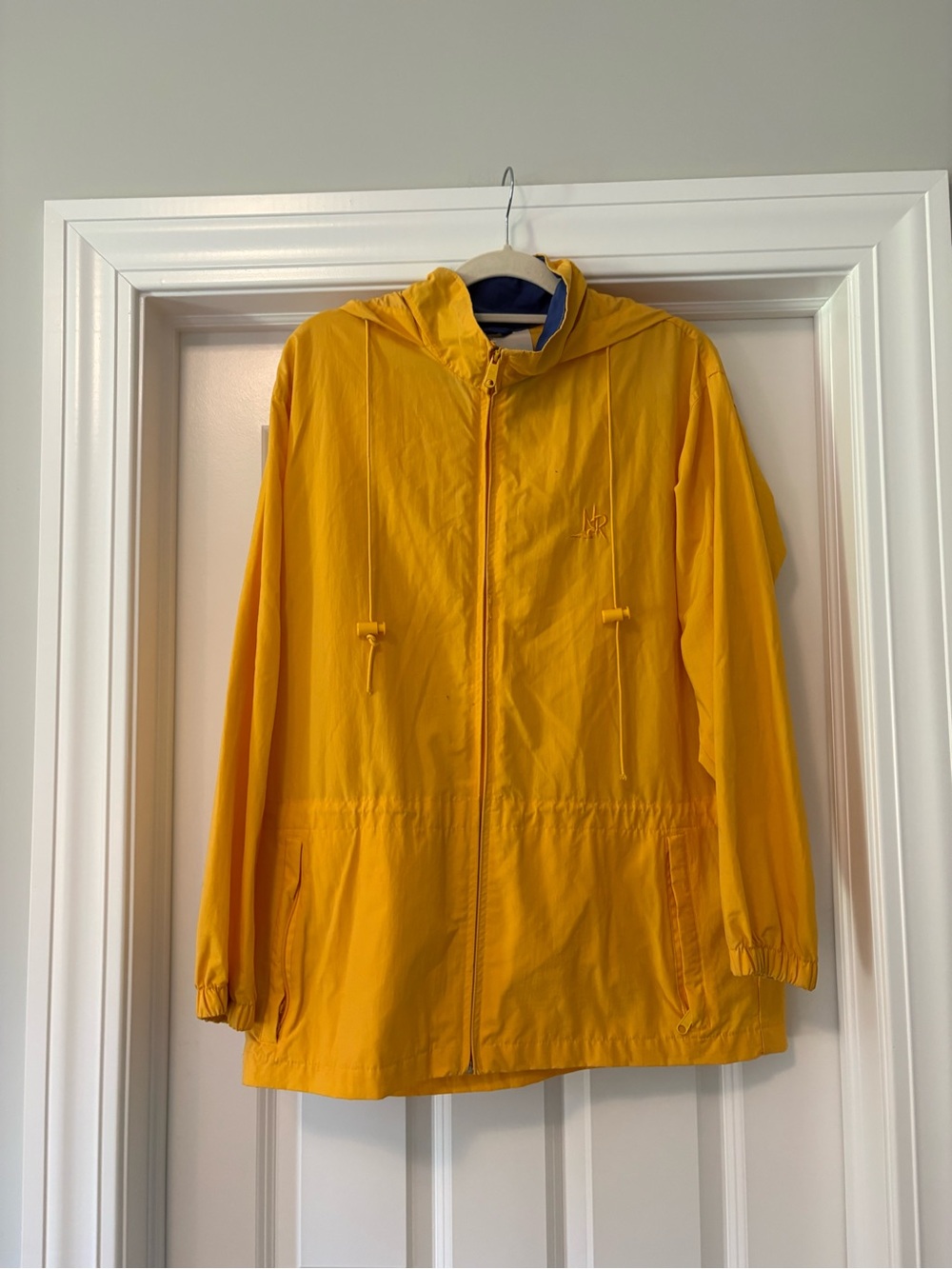 Northern Reflections Cottage Essentials Hooded Windbreaker Jacket - Yellow
